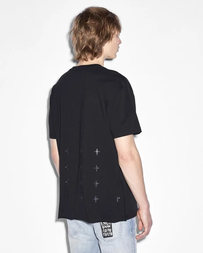Ksubi Stealth Biggie Ss Tee Jet Black Mens TShirts