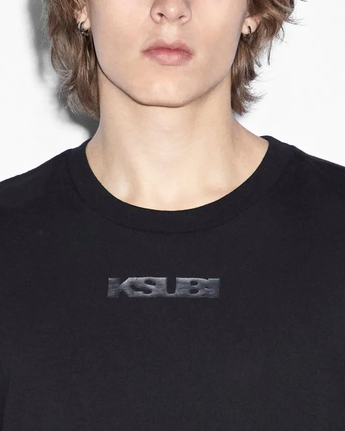 Ksubi Stealth Biggie Ss Tee Jet Black Mens TShirts
