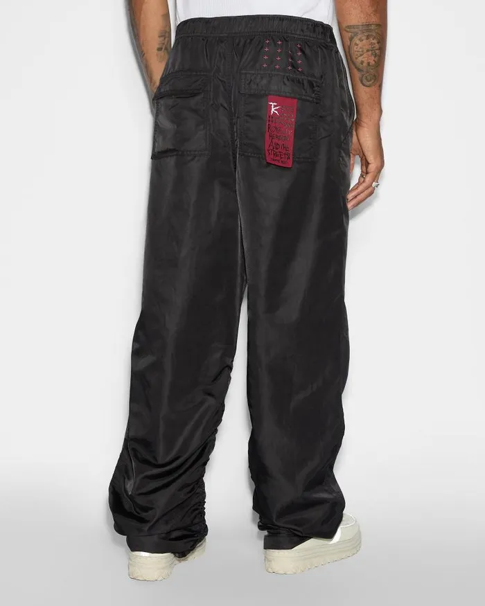 Ksubi Trippie Nylon Pant Black Mens Pants