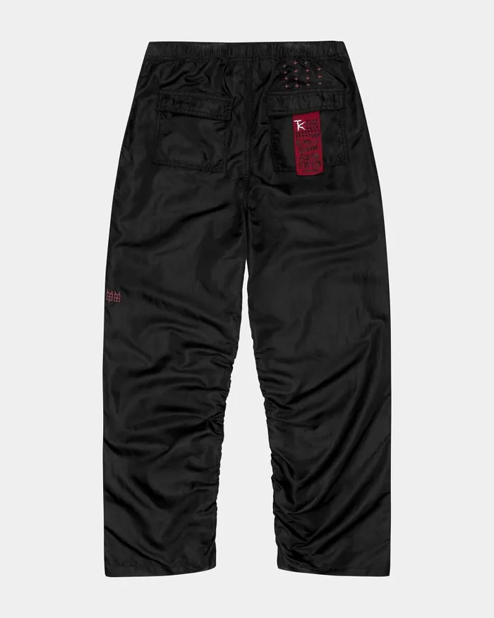 Ksubi Trippie Nylon Pant Black Mens Pants