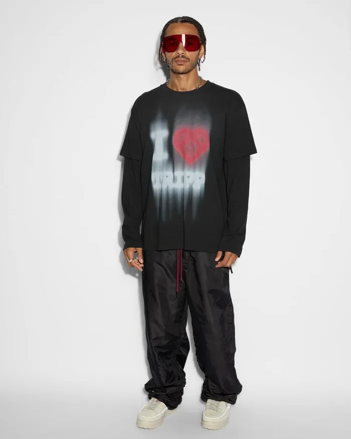 Ksubi Trippie Nylon Pant Black Mens Pants