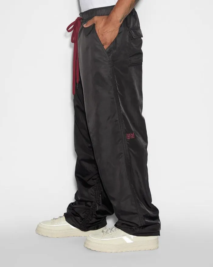 Ksubi Trippie Nylon Pant Black Mens Pants