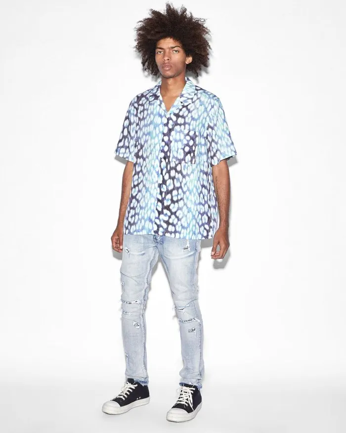 Ksubi Ultra Leo Resort Ss Shirt Multi Mens Shirts