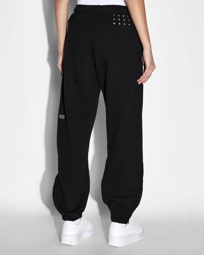 Ksubi Unity Zip Trax Black Womens Sweats