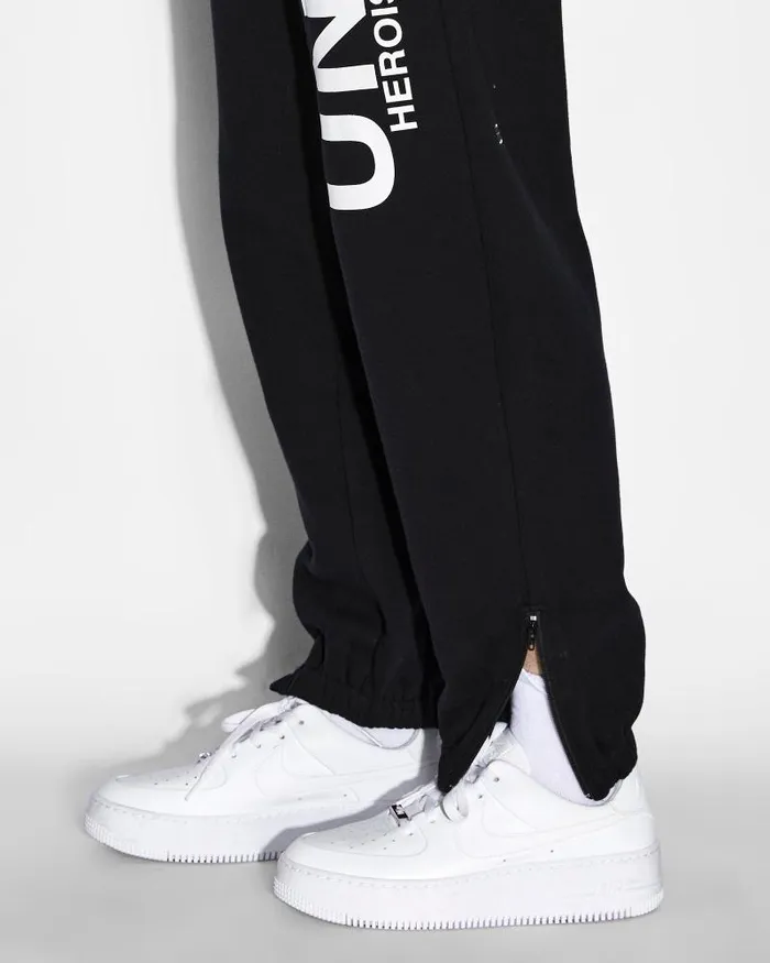 Ksubi Unity Zip Trax Black Womens Sweats