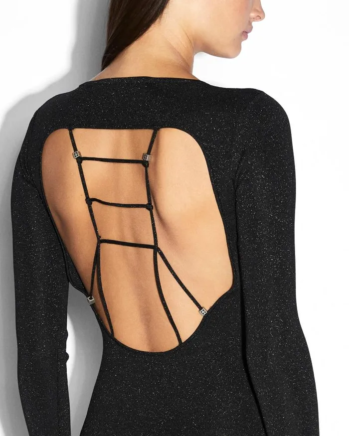 Ksubi Untamed Ls Dress Black Womens Dresses