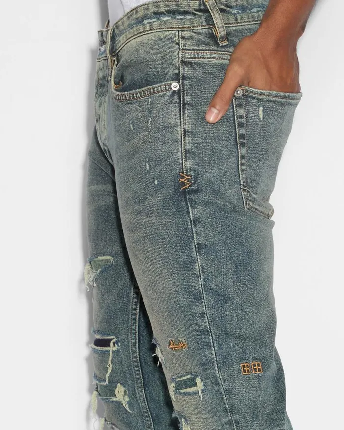 Ksubi Van Winkle Klassik Tinted Mens Skinny