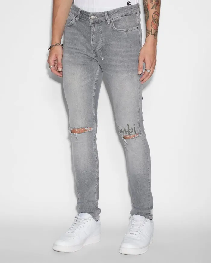Ksubi Van Winkle Thrifted Mens Skinny