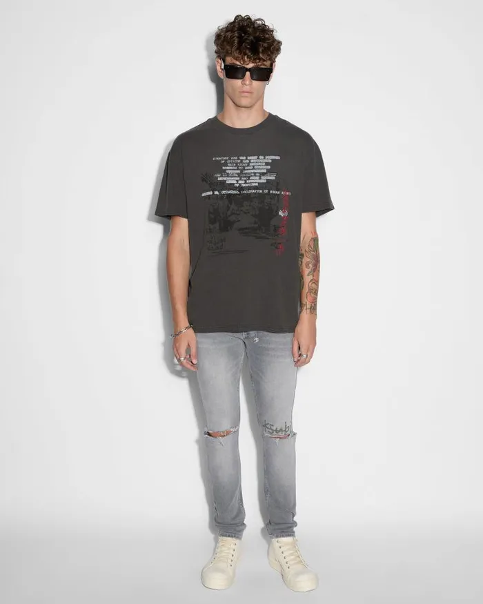Ksubi Van Winkle Thrifted Mens Skinny