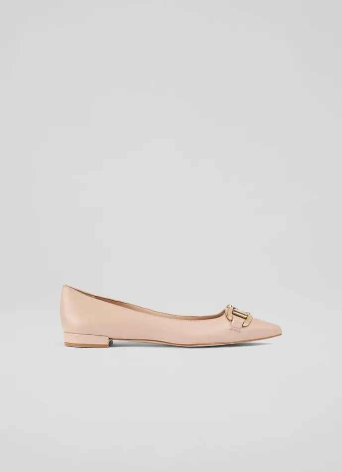LKBennett Flats Women Natalya Nude Snaffle Flats