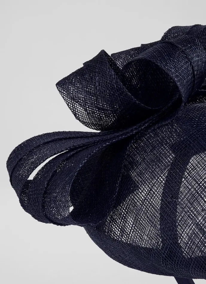 LKBennett Hats and Fascinators Women Elowen Navy Mesh Bow Detail Fascinator LKBennett Hats and Fascinators Women Elowen Navy Mesh Bow Detail Fascinator