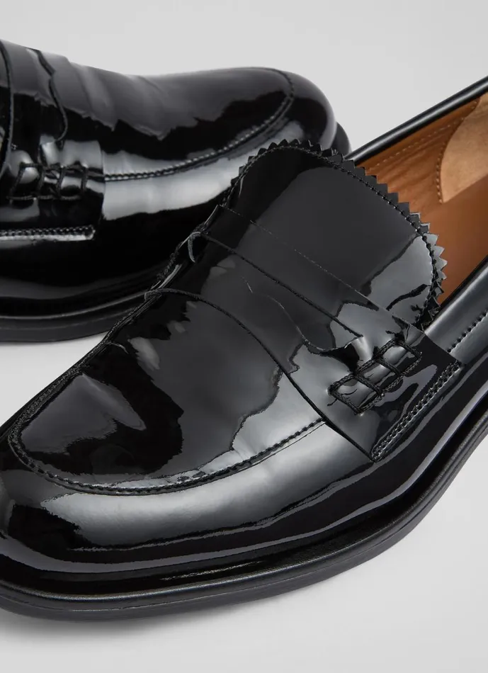 LKBennett Loafers Women Arissa Black Penny Slot Tuxe Loafer