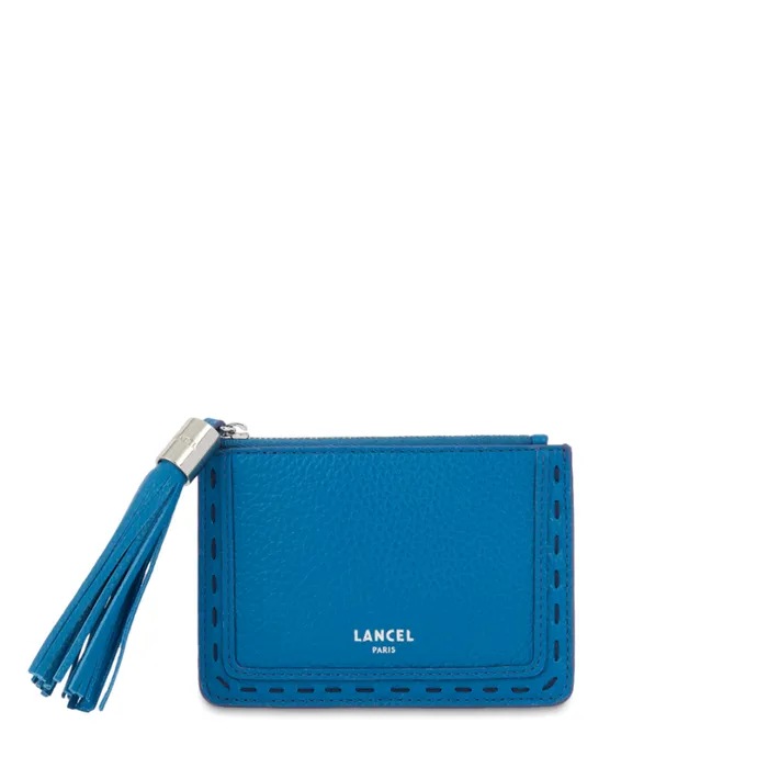 L Zip Cardholder Cobalt Women Lancel Purse