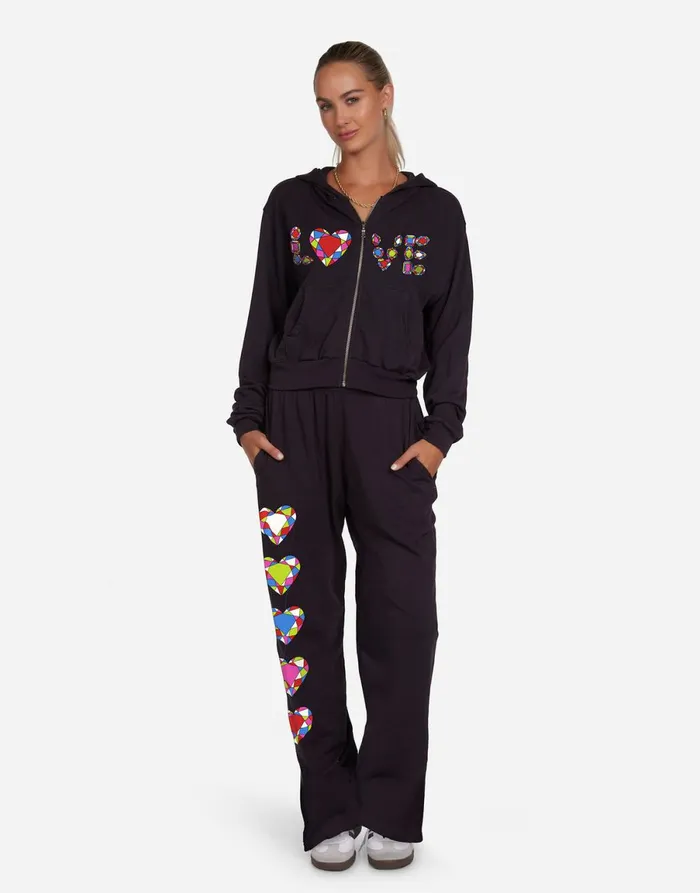 Lachelle Diamond Evil Eye Black Women039s Lauren Moshi Long Sleeve