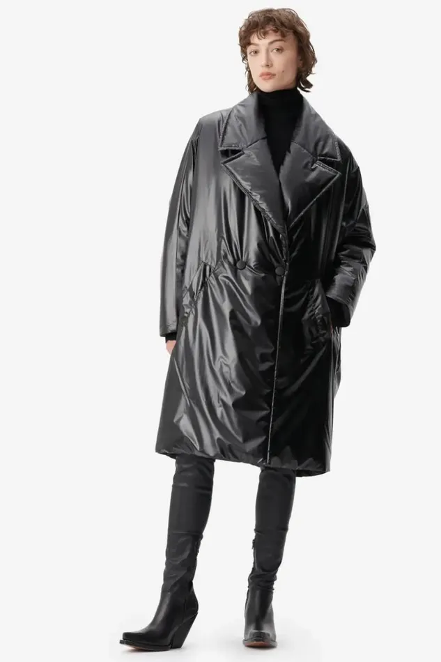 Lala Berlin Coats and Jackets Coat Ophir Polyester Black 8211 Women