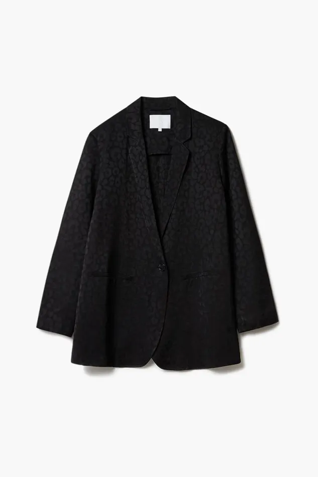 Lala Berlin Coats and Jackets Jacket Jewel Viscose Mix Leo Black 8211 Women