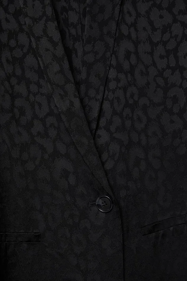 Lala Berlin Coats and Jackets Jacket Jewel Viscose Mix Leo Black 8211 Women