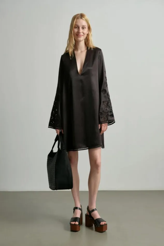 Lala Berlin Dresses Dress Dagur Viscose Black 8211 Women