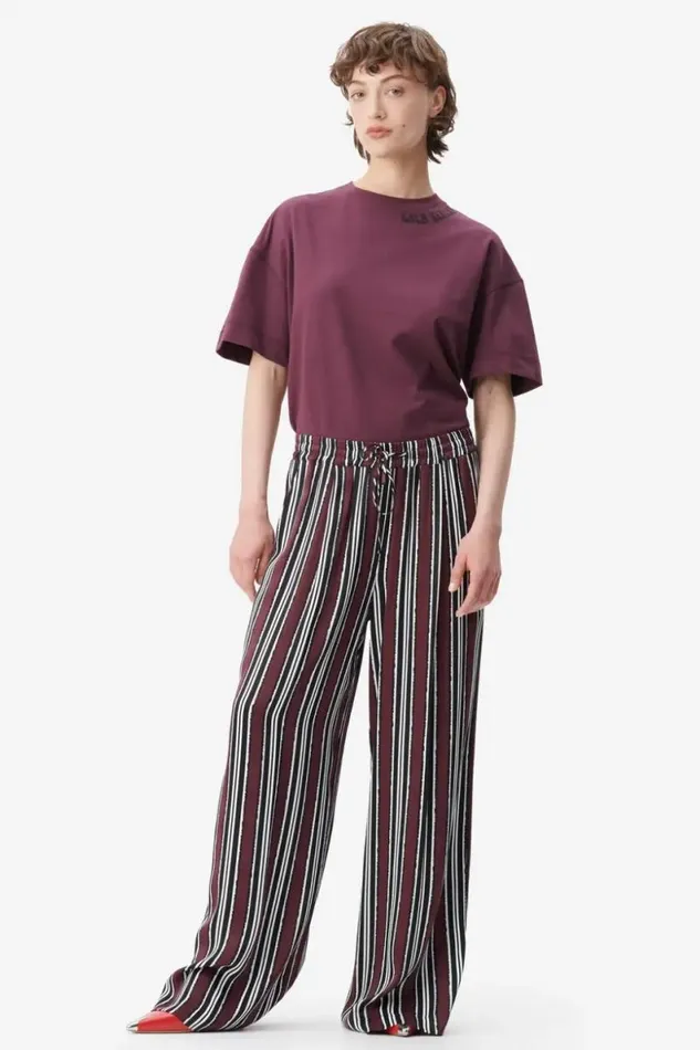 Lala Berlin Pants and Skirts Pants Perlo Viscose Shibori Stripe 8211 Women