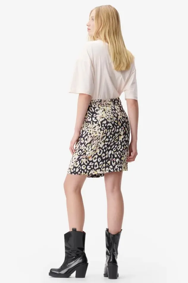 Lala Berlin Pants and Skirts Skirt Saraya Viscose Floral Leo 8211 Women