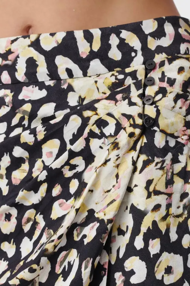 Lala Berlin Pants and Skirts Skirt Saraya Viscose Floral Leo 8211 Women