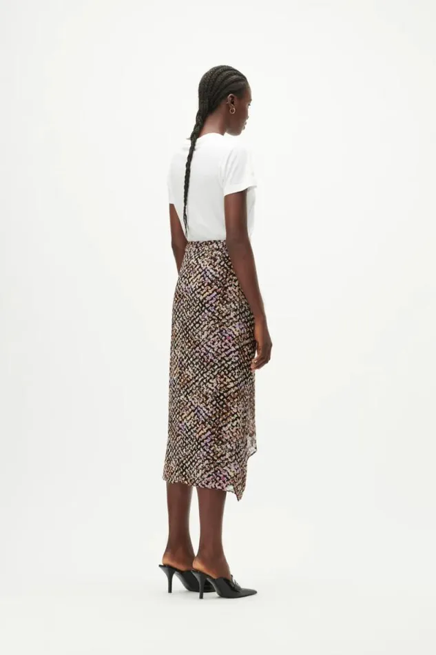 Lala Berlin Pants and Skirts Skirt Sidney Viscose Floral Heritage 8211 Women