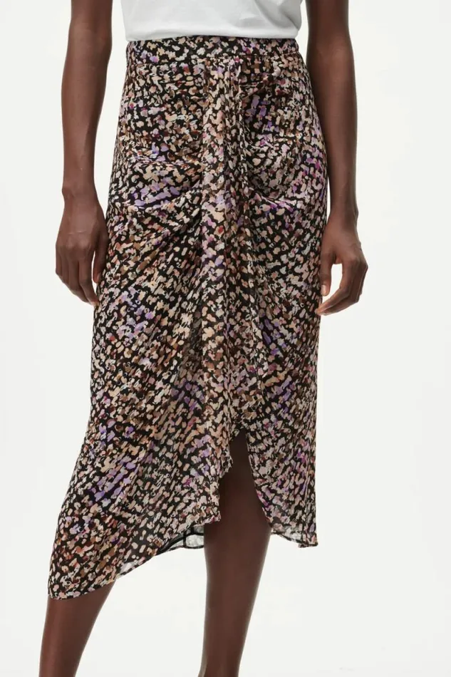 Lala Berlin Pants and Skirts Skirt Sidney Viscose Floral Heritage 8211 Women