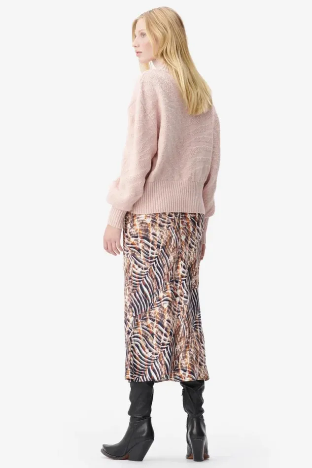 Lala Berlin Pullover Jumper Kaariyna Wool Mouline Rosewater 8211 Women
