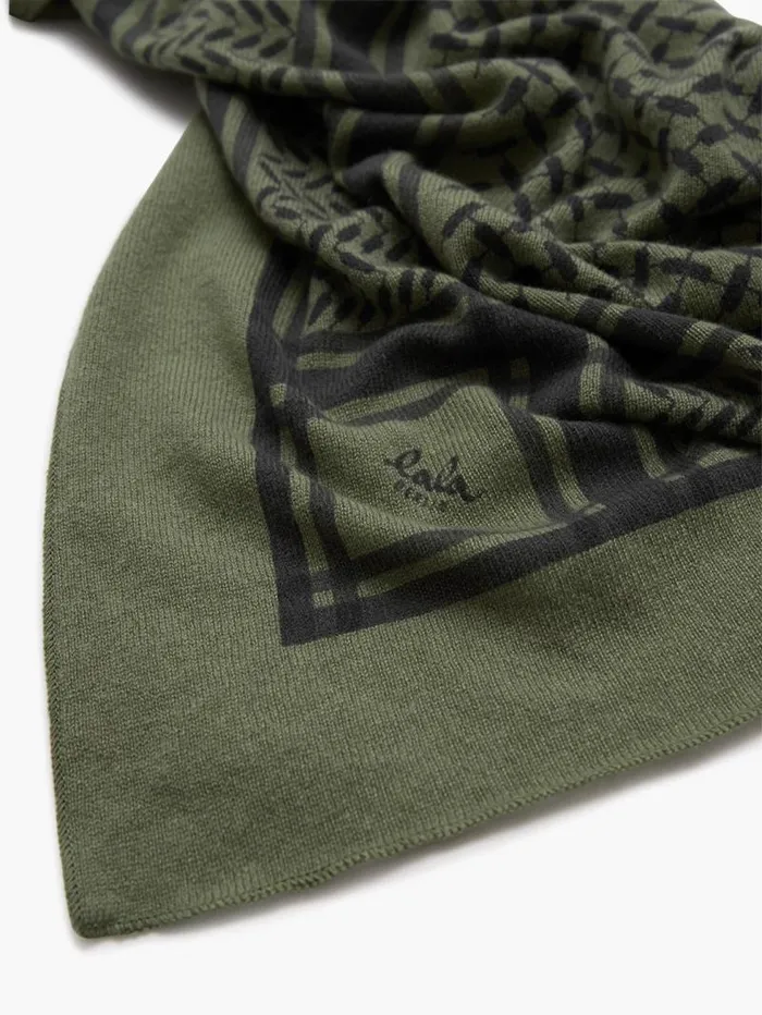 Lala Berlin Scarves and Triangles Triangle Trinity Cashmere Mossasphalt 8211 Women