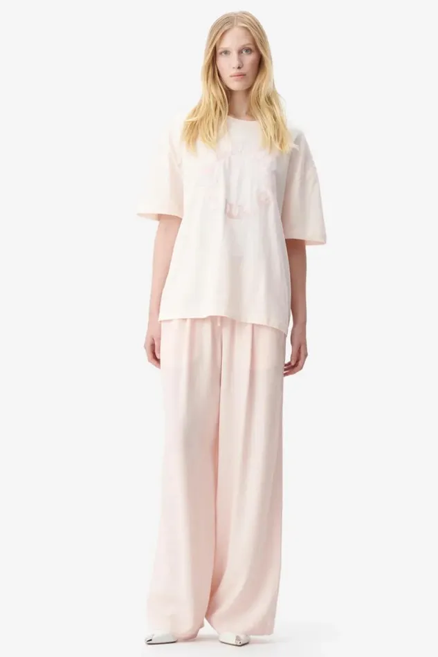 Lala Berlin Shirts and Blouses TShirt Celia Cotton Encourage Rosewater 8211 Women