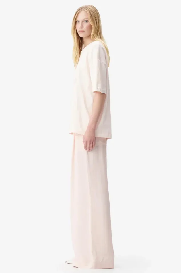 Lala Berlin Shirts and Blouses TShirt Celia Cotton Encourage Rosewater 8211 Women