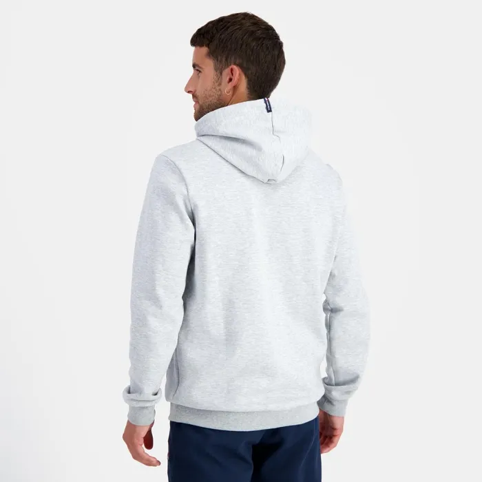 Le Coq Sportif Essentiels Hoodie Gris Chin Clair Men Sweatshirts