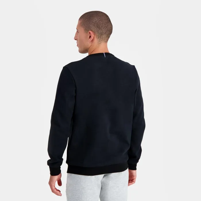 Le Coq Sportif Essentiels RoundNeck Sweatshirtshirt Black Men Sweatshirts