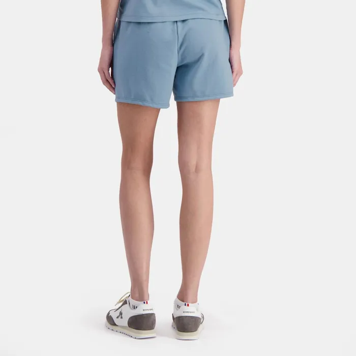 Le Coq Sportif Essentiels Short Femme Faded Denim Women Trousers Joggers And Shorts Le Coq Sportif Essentiels Short Femme Faded Denim Women Trousers Joggers And Shorts