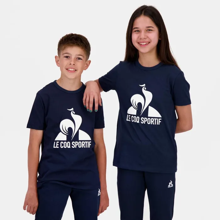 Le Coq Sportif Essentiels TShirt Kids Dress Blues Kids Tshirts