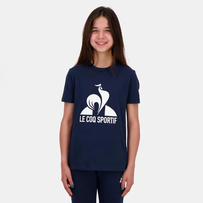 Le Coq Sportif Essentiels TShirt Kids Dress Blues Kids Tshirts
