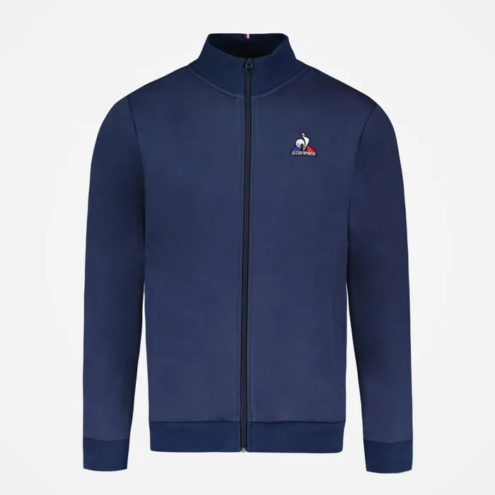 Le Coq Sportif Essentiels ZipUp Sweatshirtshirt Dress Blues Men Sweatshirts
