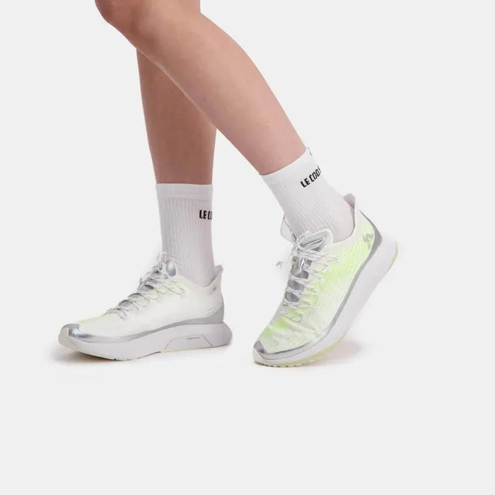 Le Coq Sportif France039s Olympic Team Paris 2024 Equipe De France Performance Shoes Optical White Miror WomenMen Running Le Coq Sportif France039s Olympic Team Paris 2024 Equipe De France Performance Shoes Optical White Miror WomenMen Running