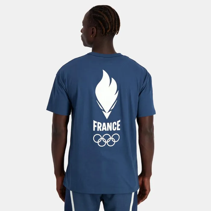 Le Coq Sportif France039s Olympic Team TShirt Insignia Blue Men Tshirts And Tops Le Coq Sportif France039s Olympic Team TShirt Insignia Blue Men Tshirts And Tops