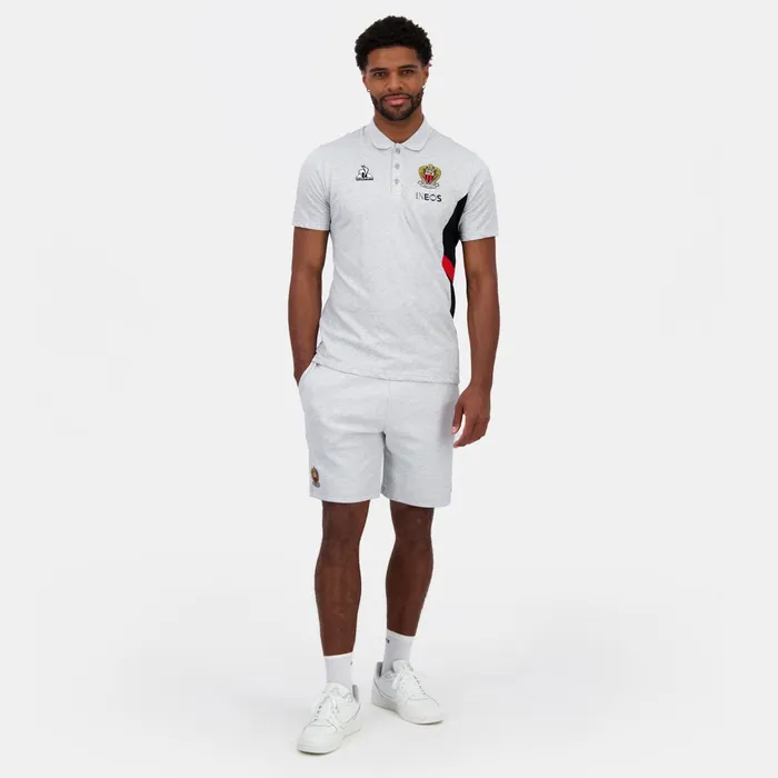 Le Coq Sportif OGC Nice Polo Shirt Men Polos Shirts