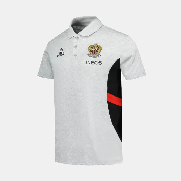 Le Coq Sportif OGC Nice Polo Shirt Men Polos Shirts