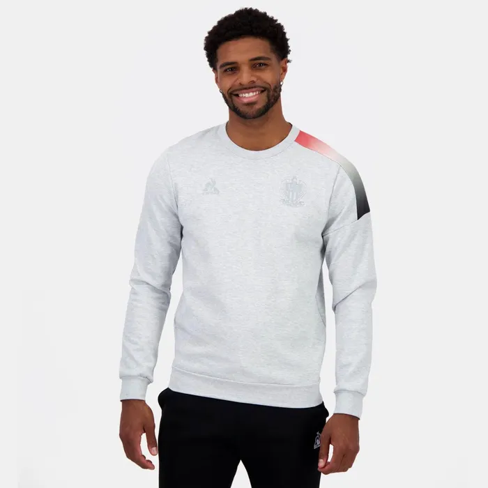 Le Coq Sportif OGC Nice RoundNeck Sweatshirtshirt Men Sweatshirts