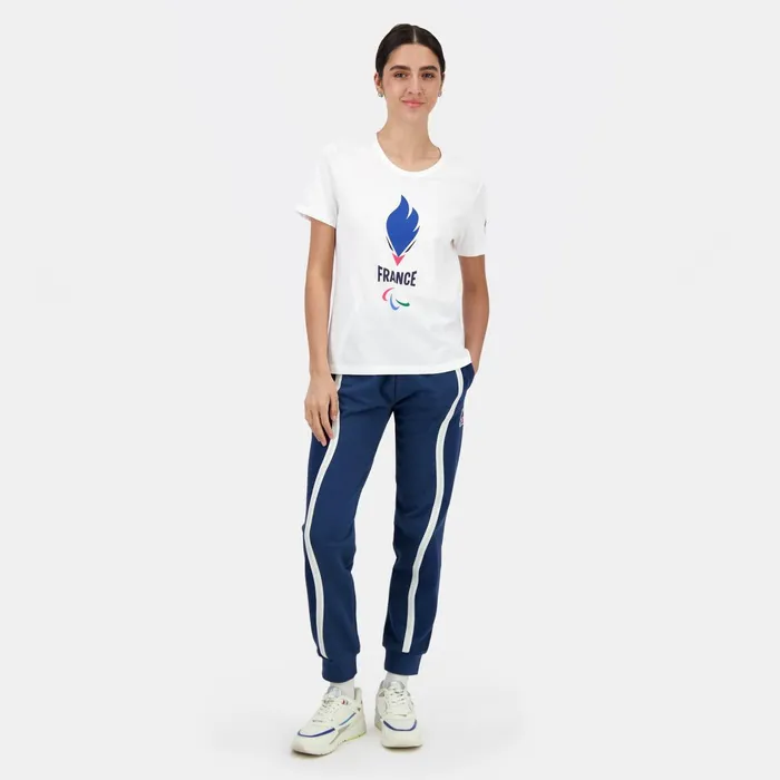 Le Coq Sportif Paris 2024 Paralympic French Team TShirt Women Tshirts Polos Shirts And Tops
