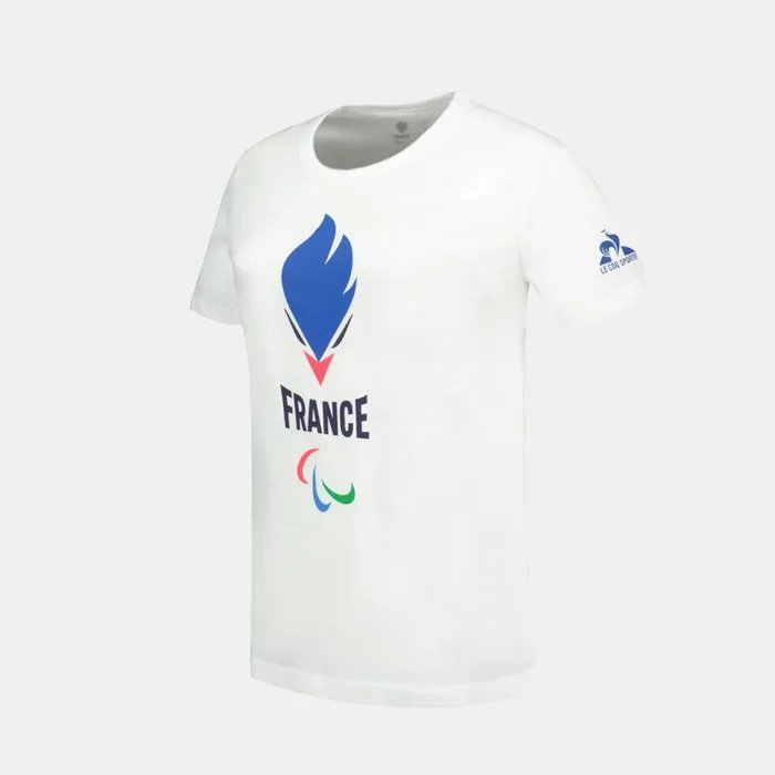 Le Coq Sportif Paris 2024 Paralympic French Team TShirt Women Tshirts Polos Shirts And Tops