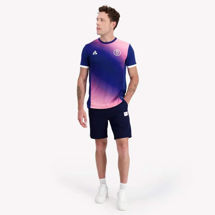 Le Coq Sportif Paris 2024 Shorts Bleu Nuit Men Shorts
