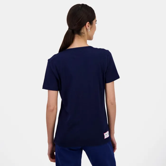 Le Coq Sportif Paris 2024 TShirt Bleu Nuit Women Tshirts Polos Shirts And Tops Le Coq Sportif Paris 2024 TShirt Bleu Nuit Women Tshirts Polos Shirts And Tops