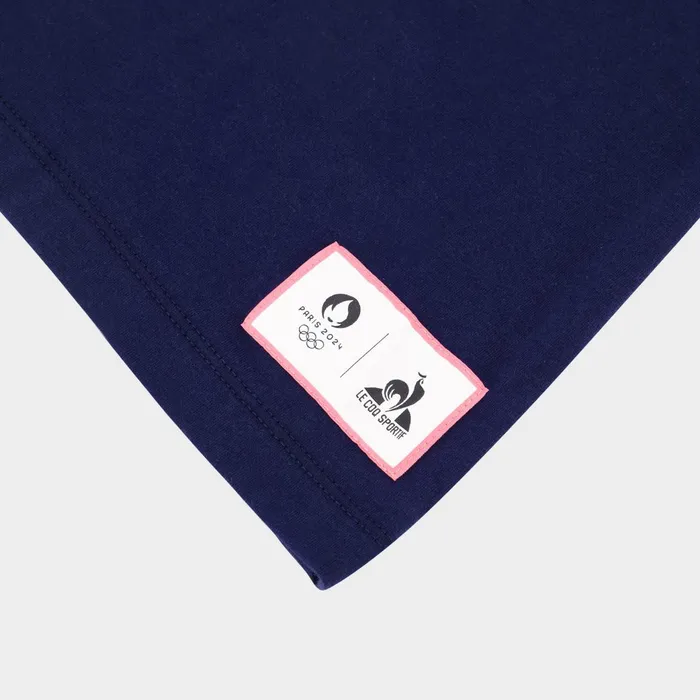 Le Coq Sportif Paris 2024 TShirt Bleu Nuit Women Tshirts Polos Shirts And Tops Le Coq Sportif Paris 2024 TShirt Bleu Nuit Women Tshirts Polos Shirts And Tops