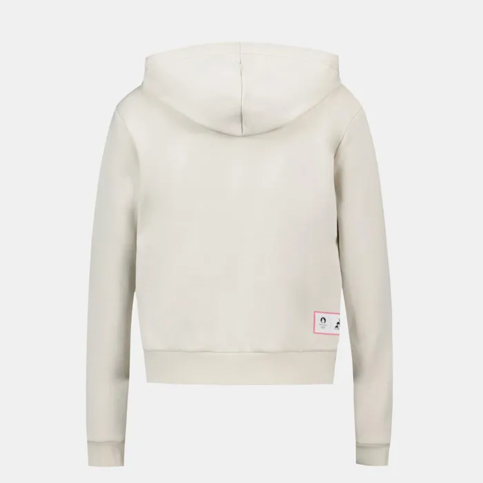 Le Coq Sportif Paris 2024 ZipUp Hoodie Women Sweatshirts And Hoodies