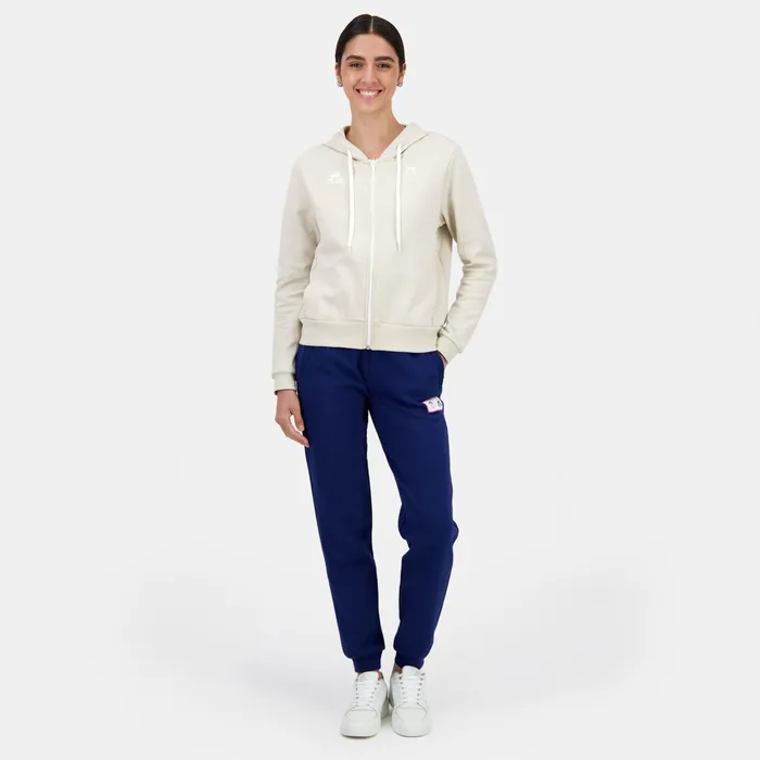 Le Coq Sportif Paris 2024 ZipUp Hoodie Women Sweatshirts And Hoodies