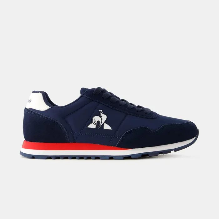 Le Coq Sportif Shoes ASTRA2 Dress Bluefiery Red Men Trainers And Sneakers